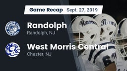 Recap: Randolph  vs. West Morris Central  2019