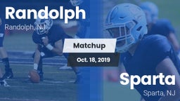 Matchup: Randolph  vs. Sparta  2019