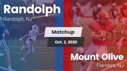 Matchup: Randolph  vs. Mount Olive  2020