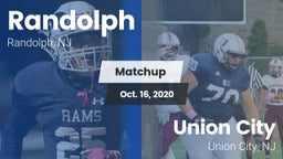 Matchup: Randolph  vs. Union City  2020