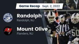 Recap: Randolph  vs. Mount Olive  2022