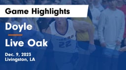 Doyle  vs Live Oak  Game Highlights - Dec. 9, 2023