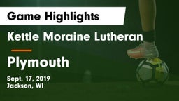 Kettle Moraine Lutheran  vs Plymouth Game Highlights - Sept. 17, 2019