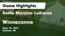 Kettle Moraine Lutheran  vs Winneconne  Game Highlights - Sept. 26, 2019