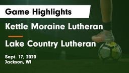 Kettle Moraine Lutheran  vs Lake Country Lutheran Game Highlights - Sept. 17, 2020