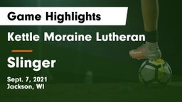 Kettle Moraine Lutheran  vs Slinger Game Highlights - Sept. 7, 2021