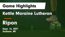 Kettle Moraine Lutheran  vs Ripon  Game Highlights - Sept. 16, 2021