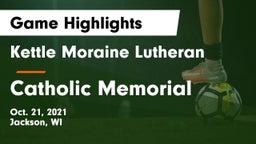 Kettle Moraine Lutheran  vs Catholic Memorial Game Highlights - Oct. 21, 2021