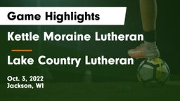 Kettle Moraine Lutheran  vs Lake Country Lutheran  Game Highlights - Oct. 3, 2022