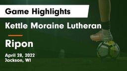 Kettle Moraine Lutheran  vs Ripon  Game Highlights - April 28, 2022
