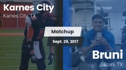 Matchup: Karnes City High vs. Bruni  2017