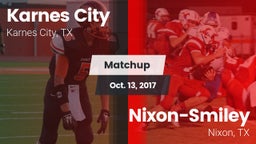 Matchup: Karnes City High vs. Nixon-Smiley  2017