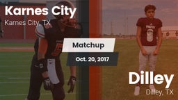 Matchup: Karnes City High vs. Dilley  2017