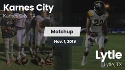 Matchup: Karnes City High vs. Lytle  2019