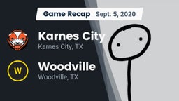 Recap: Karnes City  vs. Woodville  2020