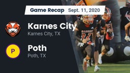 Recap: Karnes City  vs. Poth  2020
