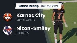 Recap: Karnes City  vs. Nixon-Smiley  2021
