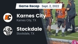 Recap: Karnes City  vs. Stockdale  2022