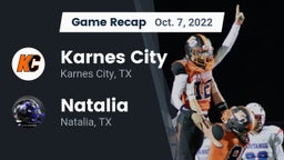 Recap: Karnes City  vs. Natalia  2022