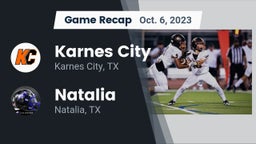 Recap: Karnes City  vs. Natalia  2023