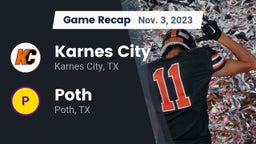 Recap: Karnes City  vs. Poth  2023
