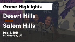 Desert Hills  vs Salem Hills  Game Highlights - Dec. 4, 2020