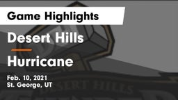 Desert Hills  vs Hurricane  Game Highlights - Feb. 10, 2021