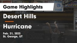 Desert Hills  vs Hurricane  Game Highlights - Feb. 21, 2023