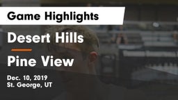 Desert Hills  vs Pine View  Game Highlights - Dec. 10, 2019