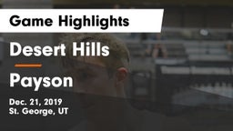 Desert Hills  vs Payson  Game Highlights - Dec. 21, 2019