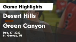 Desert Hills  vs Green Canyon  Game Highlights - Dec. 17, 2020