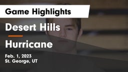 Desert Hills  vs Hurricane  Game Highlights - Feb. 1, 2023