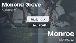 Matchup: Monona Grove High vs. Monroe  2016