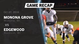 Recap: Monona Grove  vs. Edgewood  2016