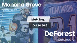 Matchup: Monona Grove High vs. DeForest  2016