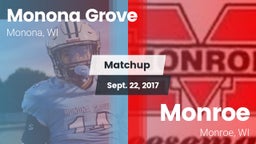 Matchup: Monona Grove High vs. Monroe  2017