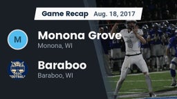 Recap: Monona Grove  vs. Baraboo  2017