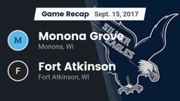 Recap: Monona Grove  vs. Fort Atkinson  2017