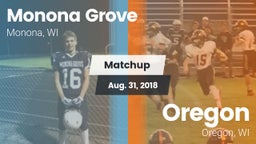 Matchup: Monona Grove High vs. Oregon  2018