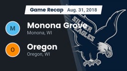 Recap: Monona Grove  vs. Oregon  2018