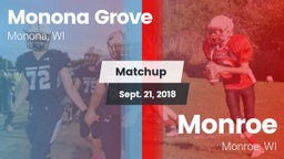 Matchup: Monona Grove High vs. Monroe  2018