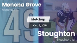 Matchup: Monona Grove High vs. Stoughton  2018