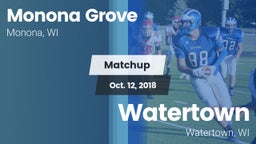 Matchup: Monona Grove High vs. Watertown  2018