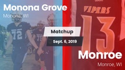 Matchup: Monona Grove High vs. Monroe  2019