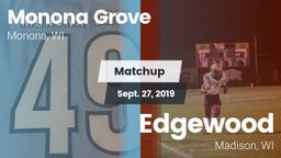 Matchup: Monona Grove High vs. Edgewood  2019