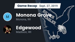 Recap: Monona Grove  vs. Edgewood  2019