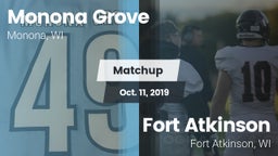 Matchup: Monona Grove High vs. Fort Atkinson  2019
