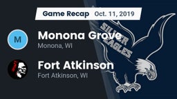 Recap: Monona Grove  vs. Fort Atkinson  2019