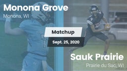 Matchup: Monona Grove High vs. Sauk Prairie  2020