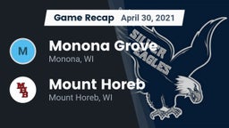 Recap: Monona Grove  vs. Mount Horeb  2021